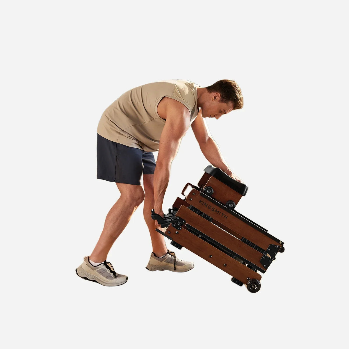 Kingsmith WR3L Tri-fold Water Rowing Machine