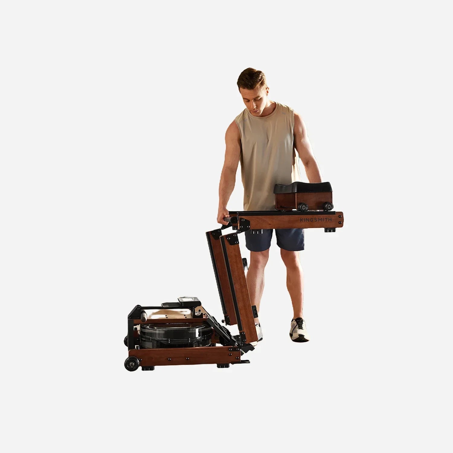 Kingsmith WR3L Tri-fold Water Rowing Machine