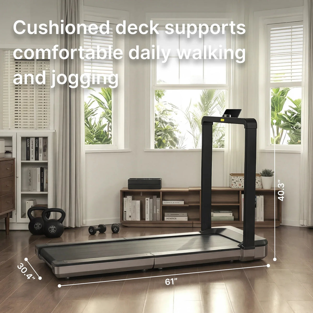 Kingsmith WalkingPad MX16 Double-Fold Running Treadmill