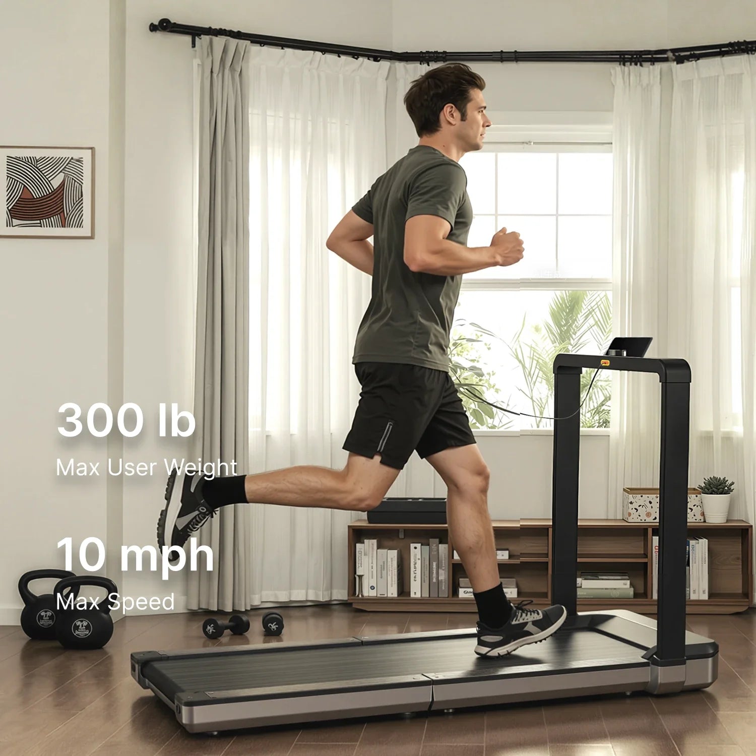 Kingsmith WalkingPad MX16 Double-Fold Running Treadmill